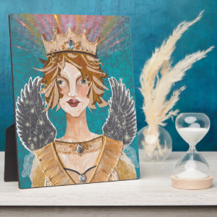 Priestess Paloma Guardian Angel Princess Plaque