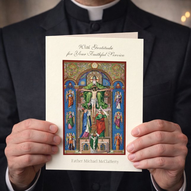 Priesthood Mass Appreciation Prayer  Card (Creator Uploaded)