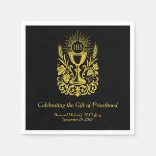 Priesthood Ordination Eucharist Chalice Host Napkin