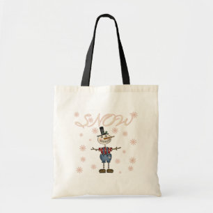 Prim Snowman Tshirts and Gifts Tote Bag
