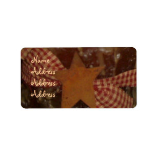 Prim/Star Candle Address Labels
