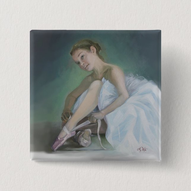 Prima Ballerina Button (Front)