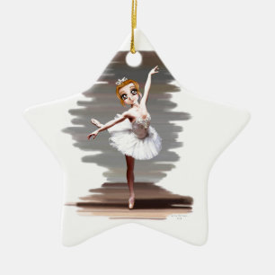 Prima Ballerina Ceramic Tree Decoration