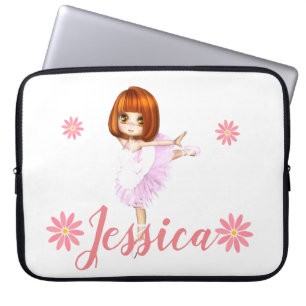 Prima Ballerina Custom Laptop Sleeve