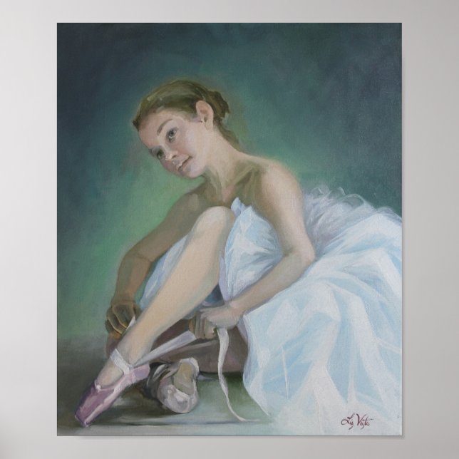 Prima Ballerina Fine Art Print (Front)