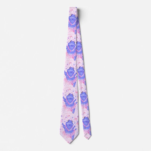 Prima Ballerina Hippo - Happy Dancer Tie (Front)
