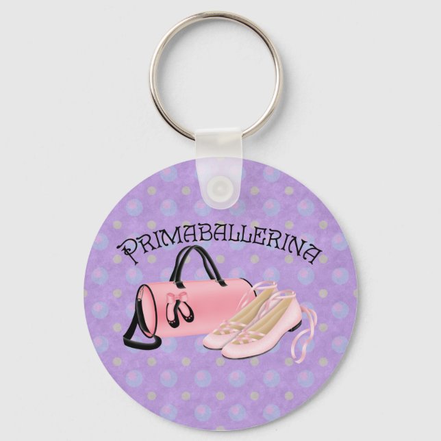 Prima Ballerina Key Ring (Front)