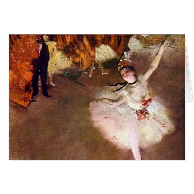 Prima Ballerina, Rosita Mauri by Edgar Degas (Front Horizontal)