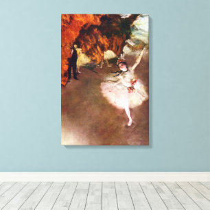 Prima Ballerina, Rosita Mauri by Edgar Degas Canvas Print