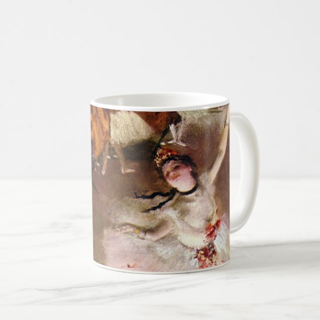 Prima Ballerina, Rosita Mauri by Edgar Degas Coffee Mug (Front Right)