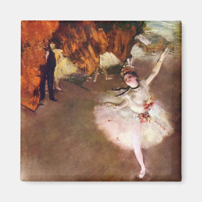 Prima Ballerina, Rosita Mauri by Edgar Degas Magnet (Front)