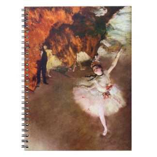 Prima Ballerina, Rosita Mauri by Edgar Degas Notebook