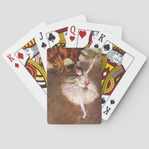 Prima Ballerina, Rosita Mauri by Edgar Degas Playing Cards