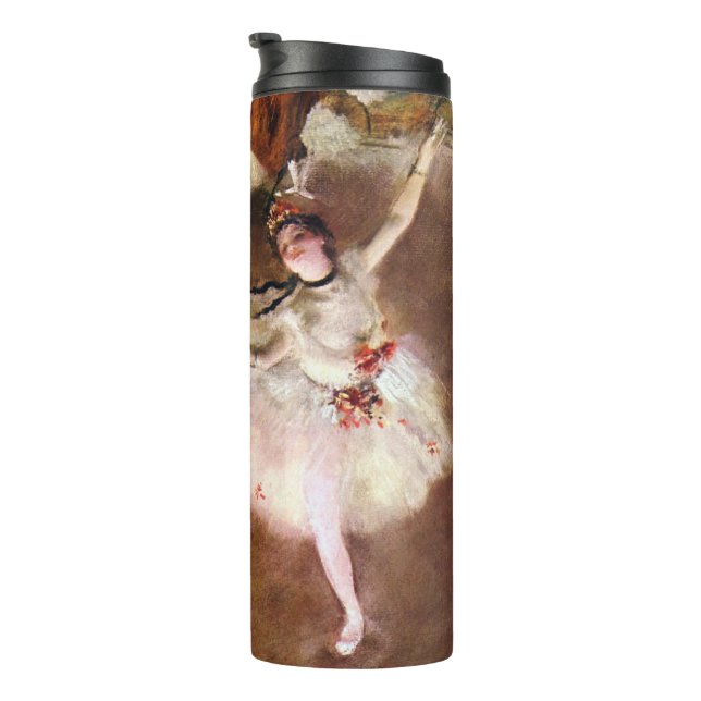 Prima Ballerina, Rosita Mauri by Edgar Degas Thermal Tumbler (Rotated Right)