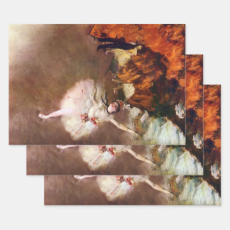 Prima Ballerina, Rosita Mauri by Edgar Degas Wrapping Paper Sheet