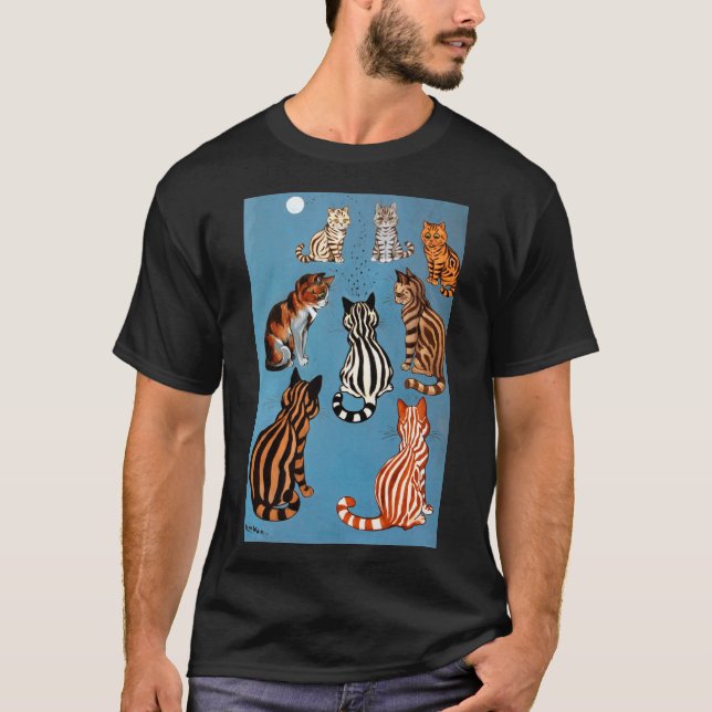 Primadonna of The Night, Louis Wain T-Shirt (Front)