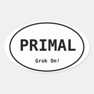Primal Car Sticker