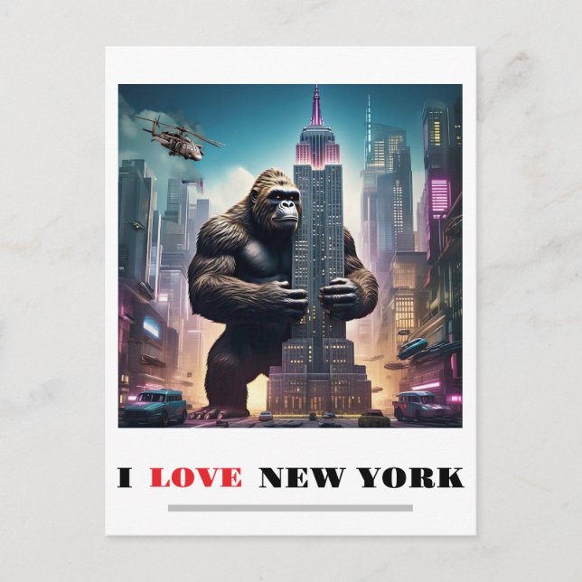 " PRIMAL POSSESSION " POSTCARD (Front)