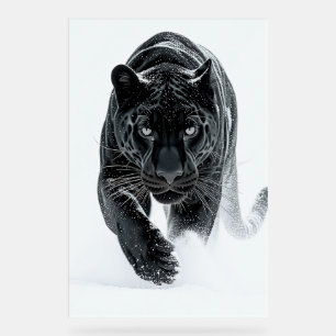 Primal Power 002 – black panther Acrylic Sign