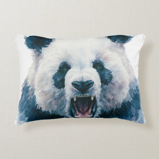 Primal Power 005 – Panda Decorative Cushion (Front)