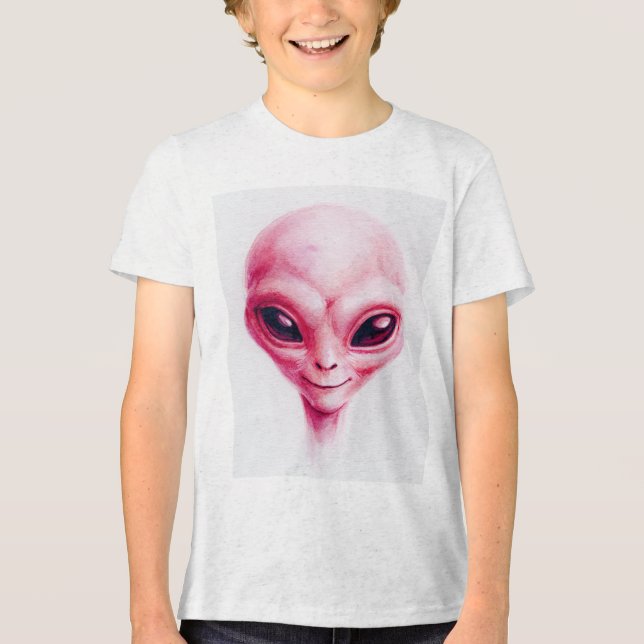 Primal Power 006 – Alien Tri-Blend Shirt (Front)