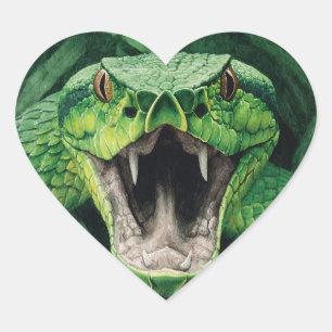 Primal Power 008 – Snake Heart Sticker