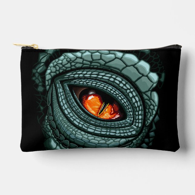 Primal Reptile Predator Eye Accessory Pouch (Front)
