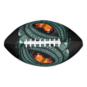 Primal Reptile Predator Eye American Football