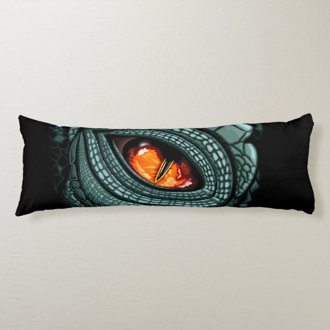 Primal Reptile Predator Eye Body Cushion (Front)