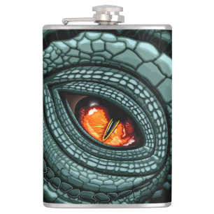 Primal Reptile Predator Eye Hip Flask