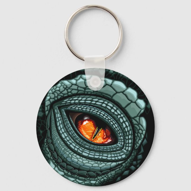 Primal Reptile Predator Eye Key Ring (Front)