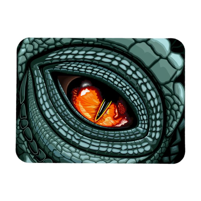 Primal Reptile Predator Eye Magnet (Horizontal)