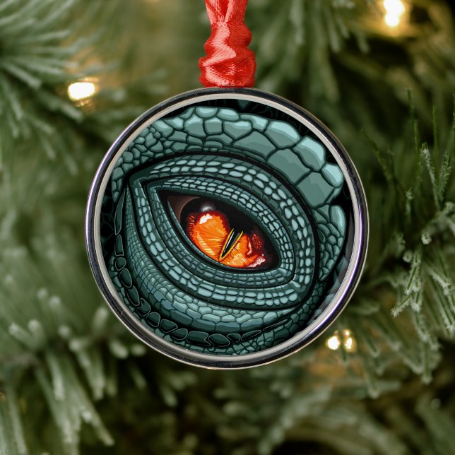 Primal Reptile Predator Eye Metal Tree Decoration (Tree)