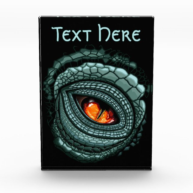 Primal Reptile Predator Eye Photo Block (Front)
