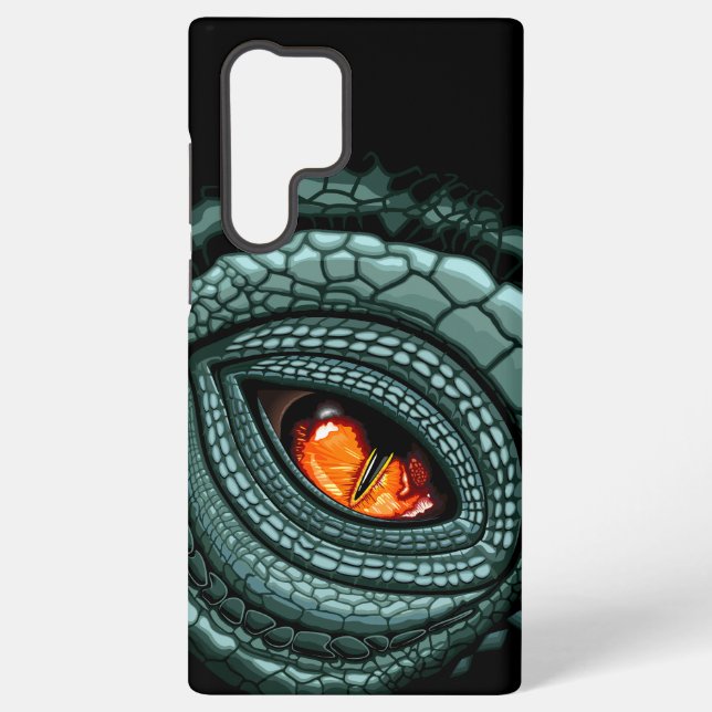Primal Reptile Predator Eye Samsung Galaxy S22 Ultra Case (Back)
