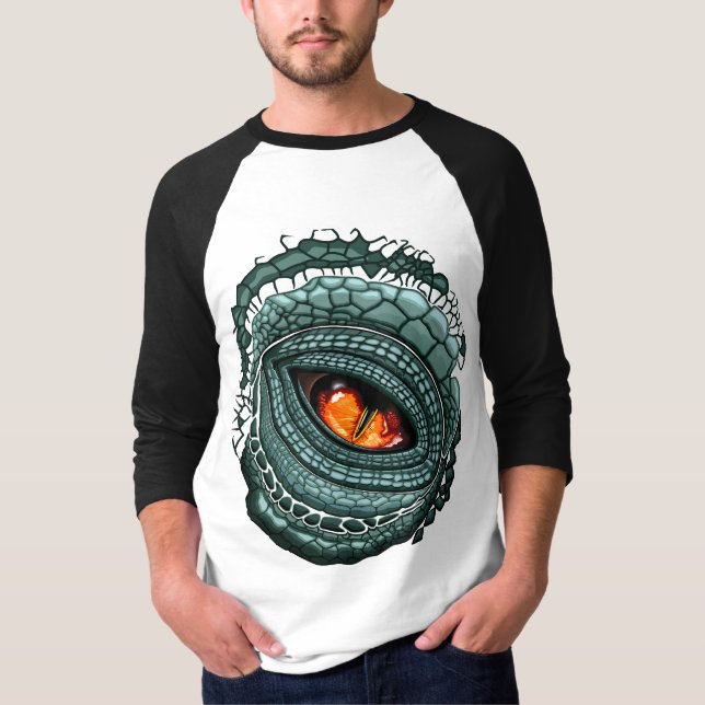 Primal Reptile Predator Eye T-Shirt (Front)