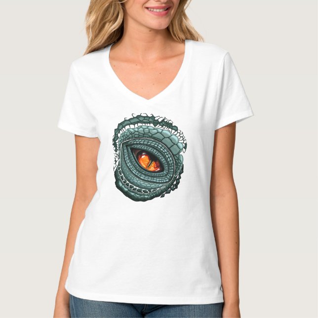 Primal Reptile Predator Eye T-Shirt (Front)