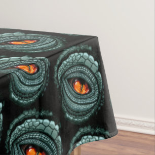 Primal Reptile Predator Eye Tablecloth