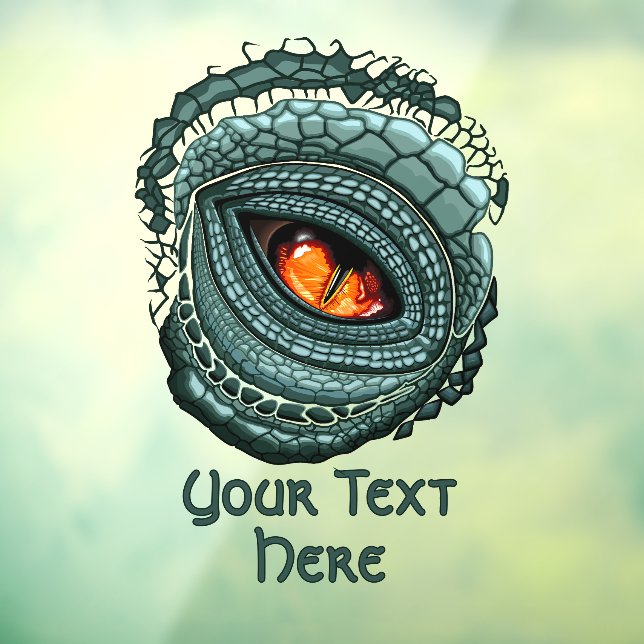 Primal Reptile Predator Eye Window Cling (Sheet 3)