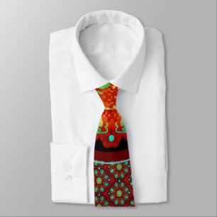 Primal Rhythms Mandala Pattern Tie