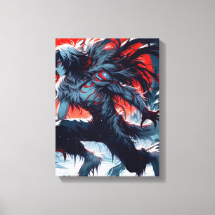 Primal Unleashed Canvas Print