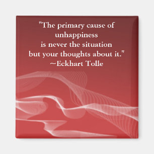 Primary Cause of Unhappiness Magnet