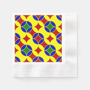 Primary Circles-3-PAPER NAPKINS