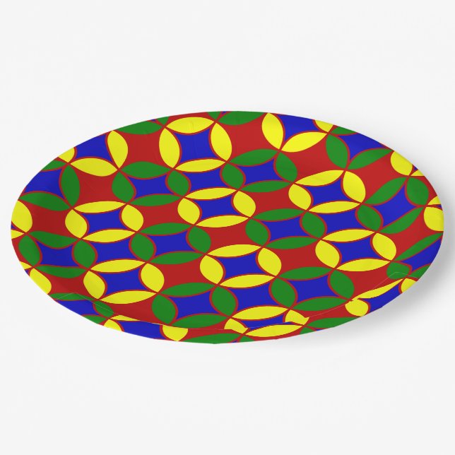 Primary Circles-9-PAPER PLATES (Angled)