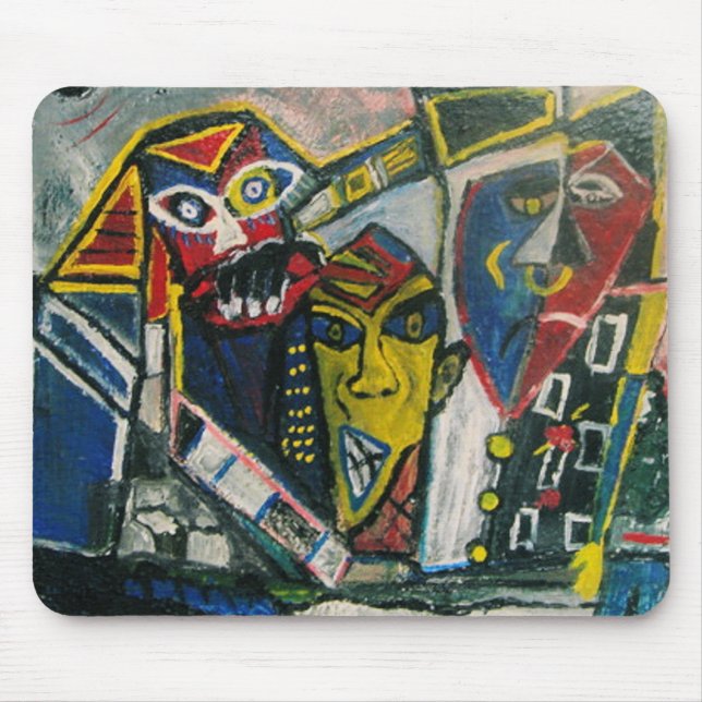 PRIMARY CITY MOUSE MAT (Front)