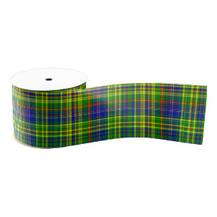 Primary Colors PLAID 12-Grosgrain Ribbon Grosgrain Ribbon