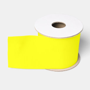 Primary Colors SOLID YELLOW-Grosgrain Ribbon Grosgrain Ribbon