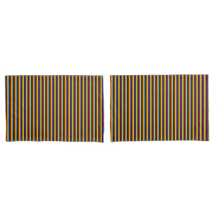 Primary Colors-Stripes 04-Pillow Case Set Pillowcase
