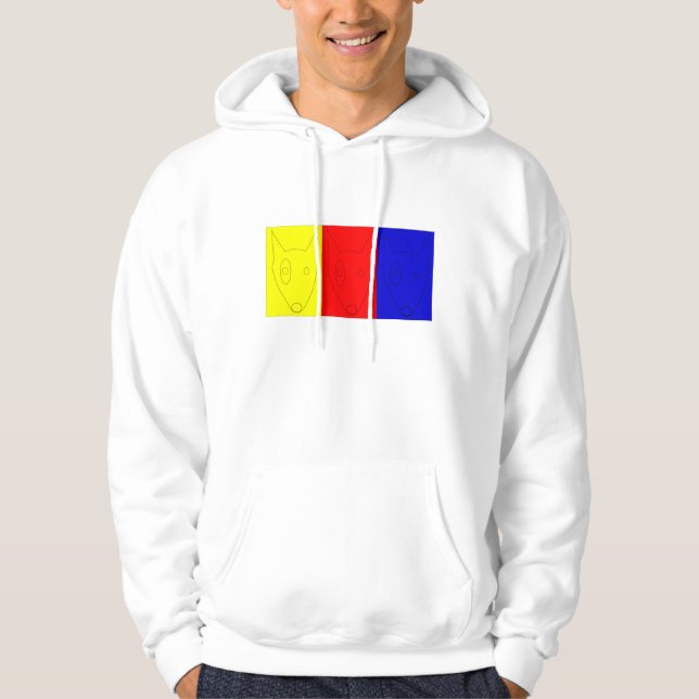 Primary Colour Terriers Hoodie (Front)