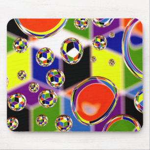Primary Colours Art Mouse Mat